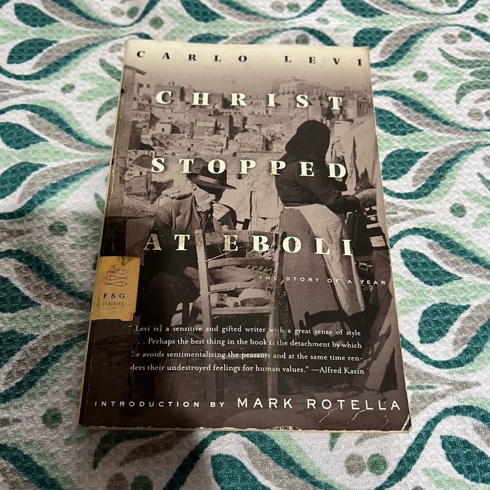Christ Stopped At Eboli: The Story Of A Year